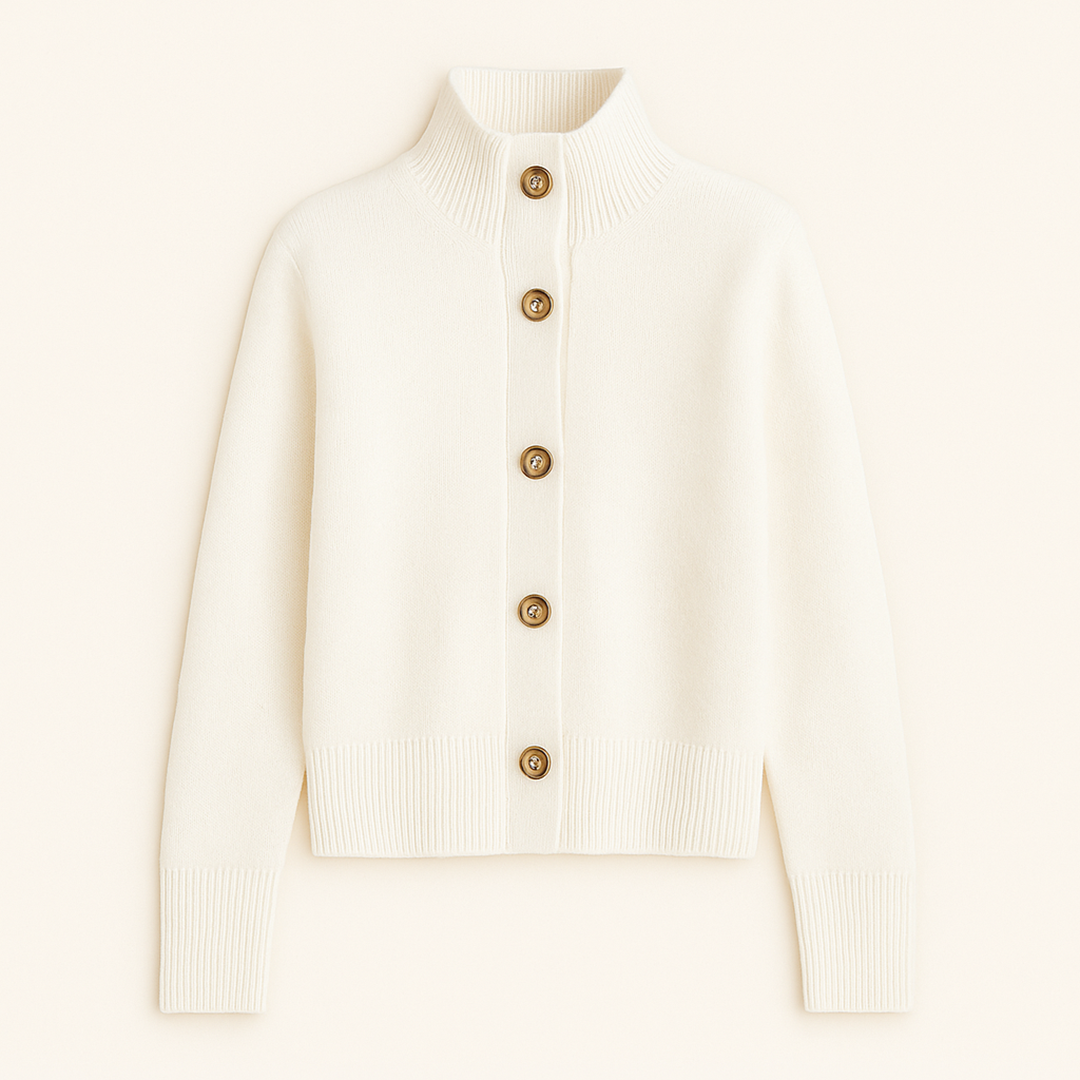 Damski Kardigan Na Guziki | Długi Rękaw