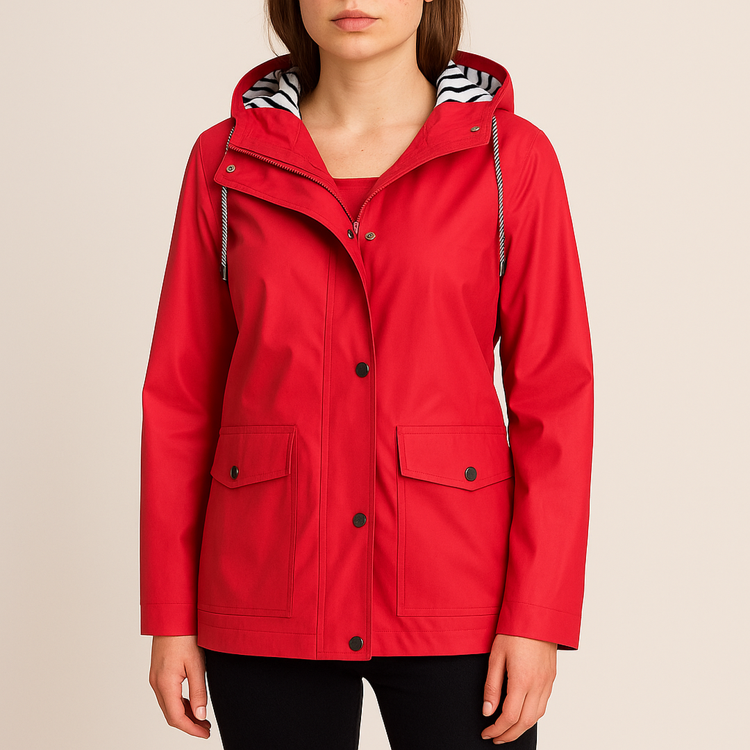 Kurtka Przeciwdeszczowa Damska | Długi Rękaw