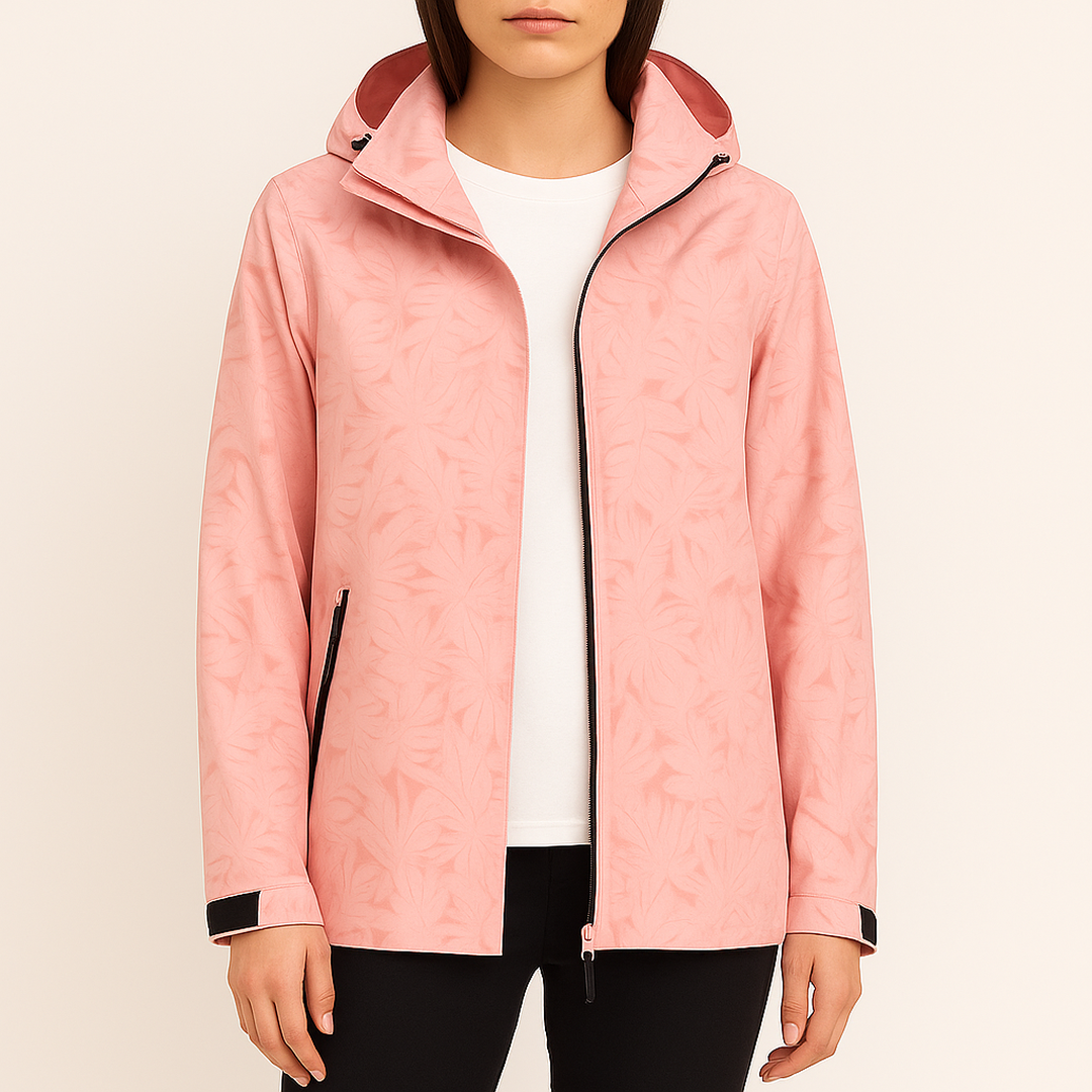 Damska Kurtka Z Kapturem I Zamkiem | Outdoor