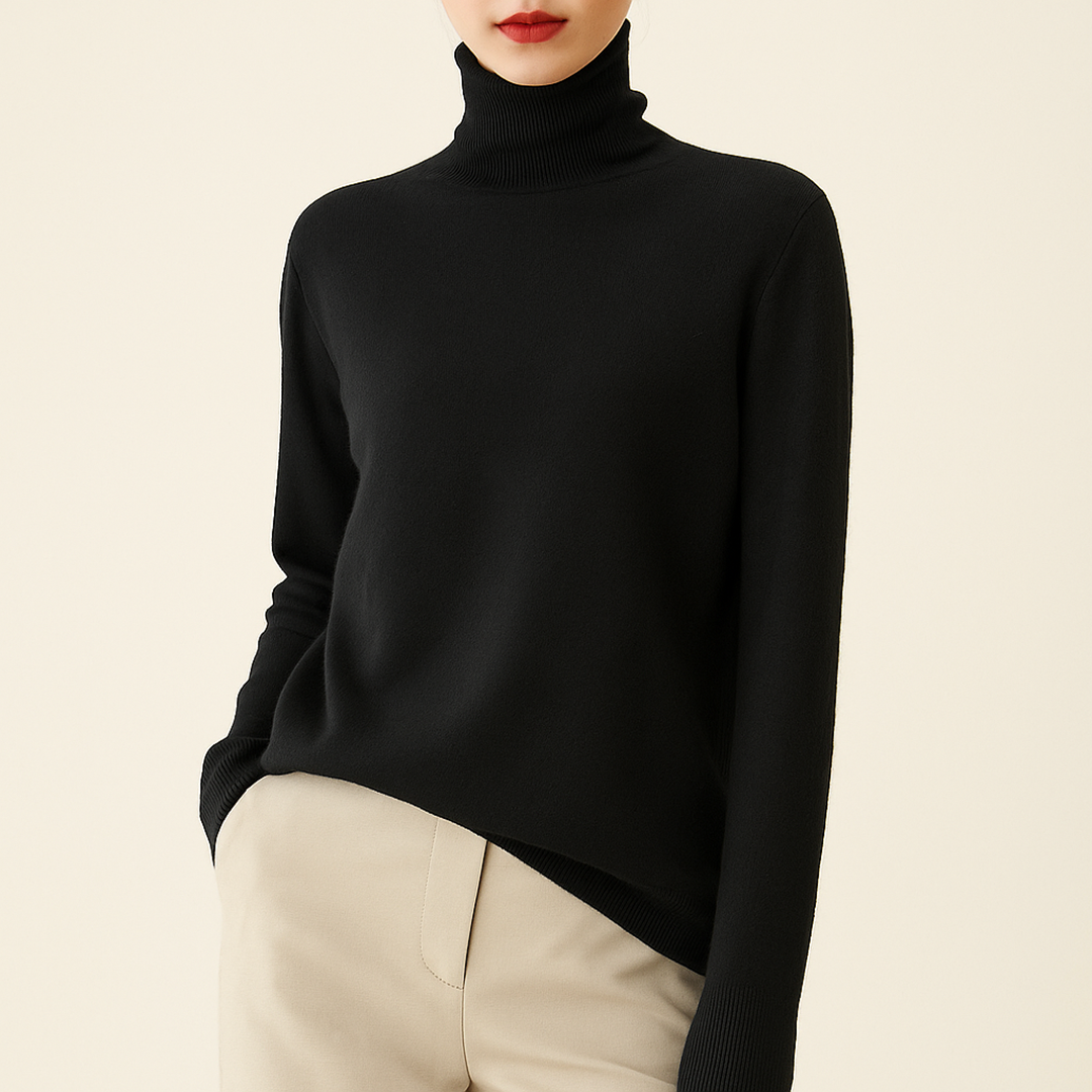 Damski Zimowy Golf | Długi Rękaw