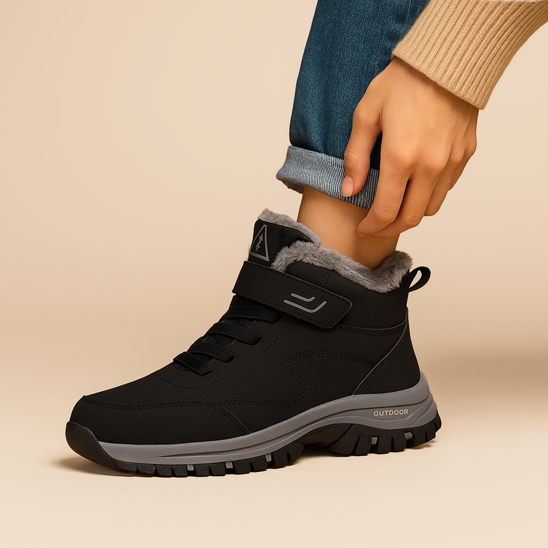 Damskie Zimowe Kozaki | Sznurowane