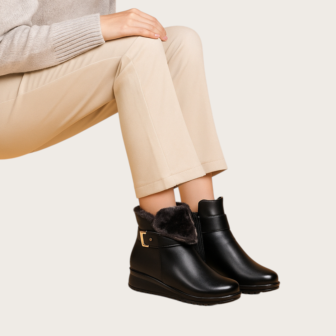 Damskie Botki | Z Klamrą