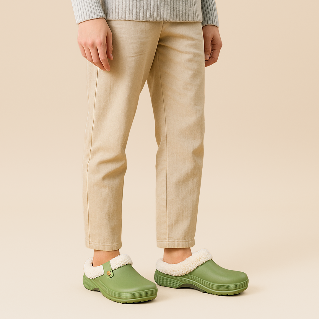 Damskie Zimowe Kapcie | Z Wyściółką