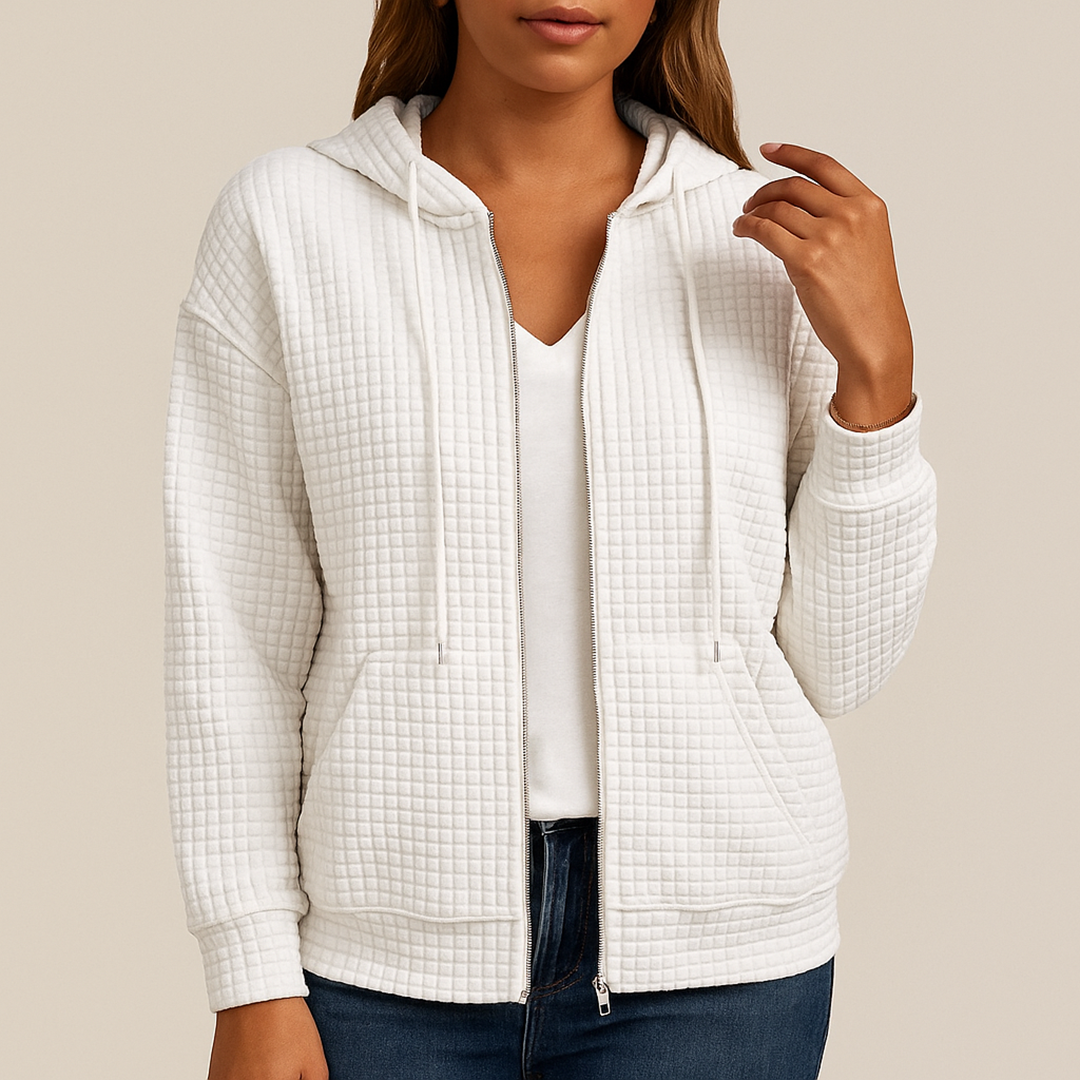 Stylowa Bluza Z Kapturem Dla Kobiet | Z Zamkiem