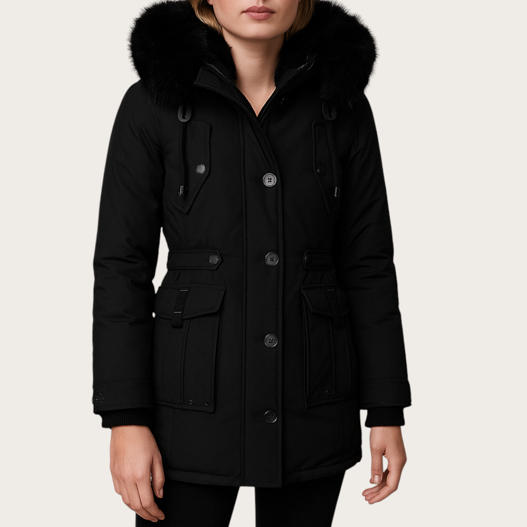 Zimowa Kurtka Dla Kobiet | Z Kapturem