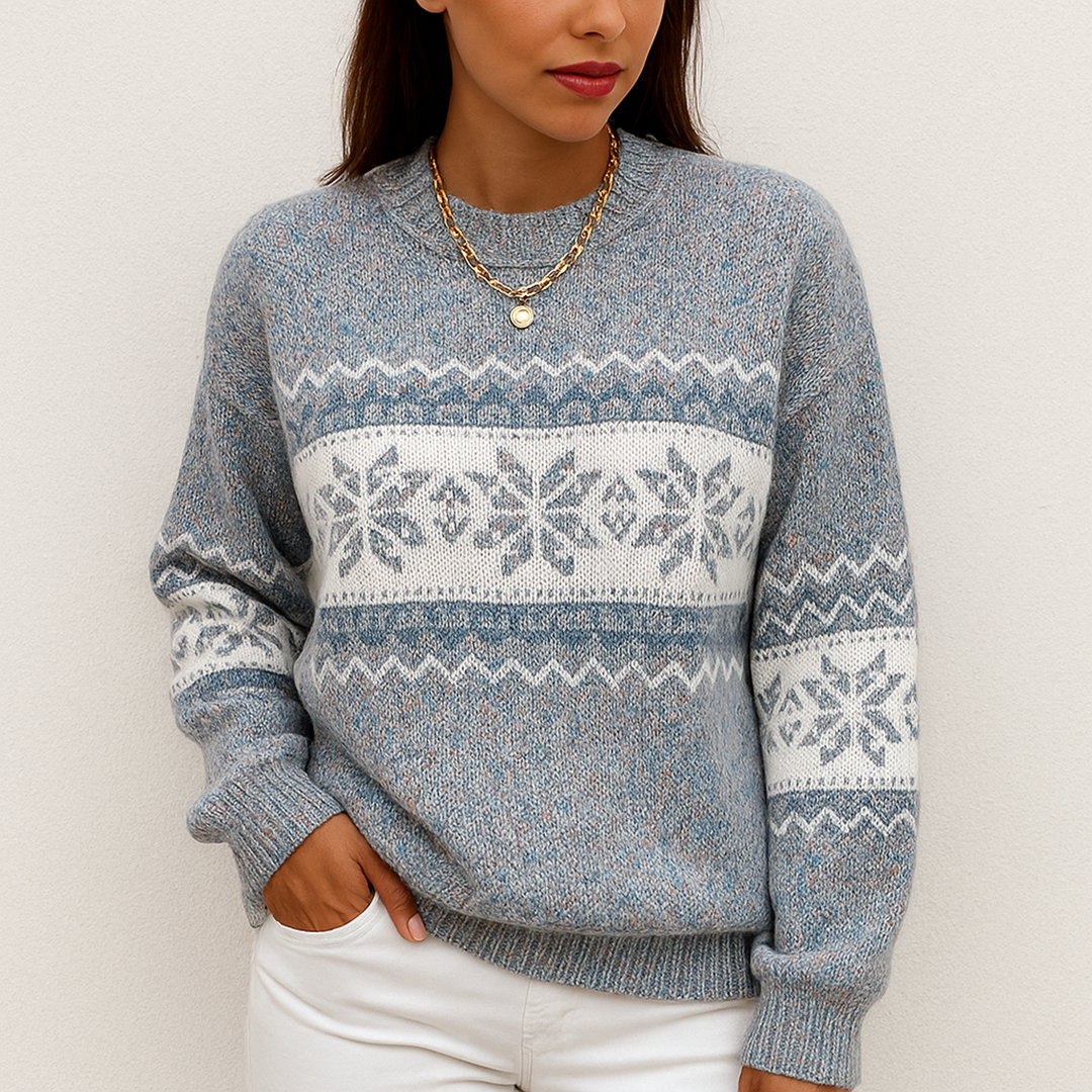 Damski Jesienny Sweter Z Długim Rękawem | Codzienny