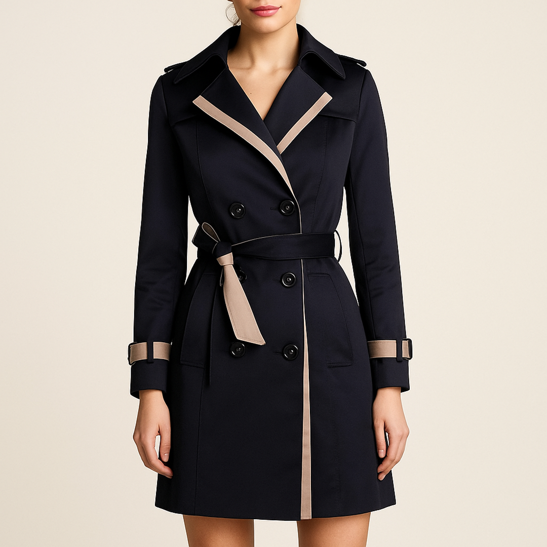 Casualowy Trencz Dla Kobiet | Z Paskiem