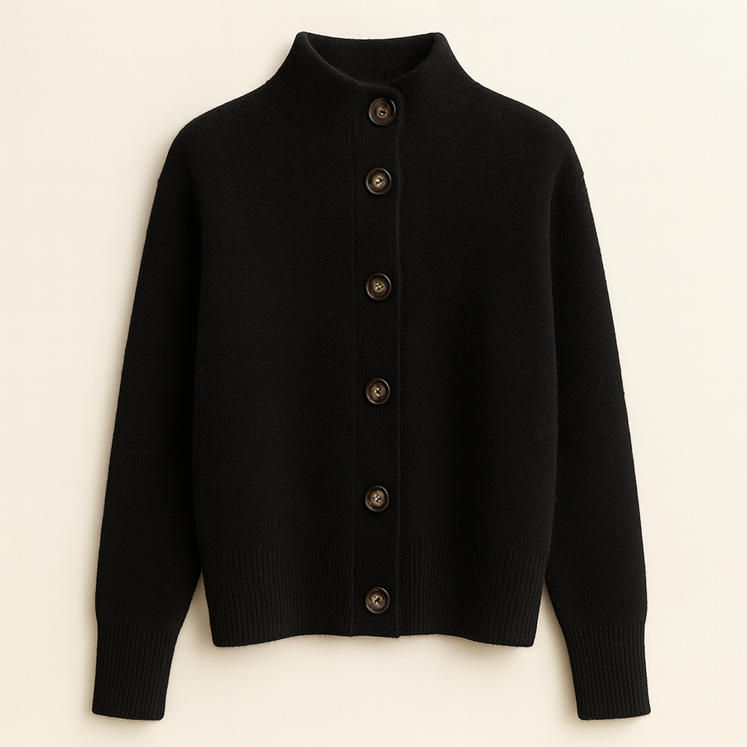 Damski Kardigan Na Guziki | Długi Rękaw