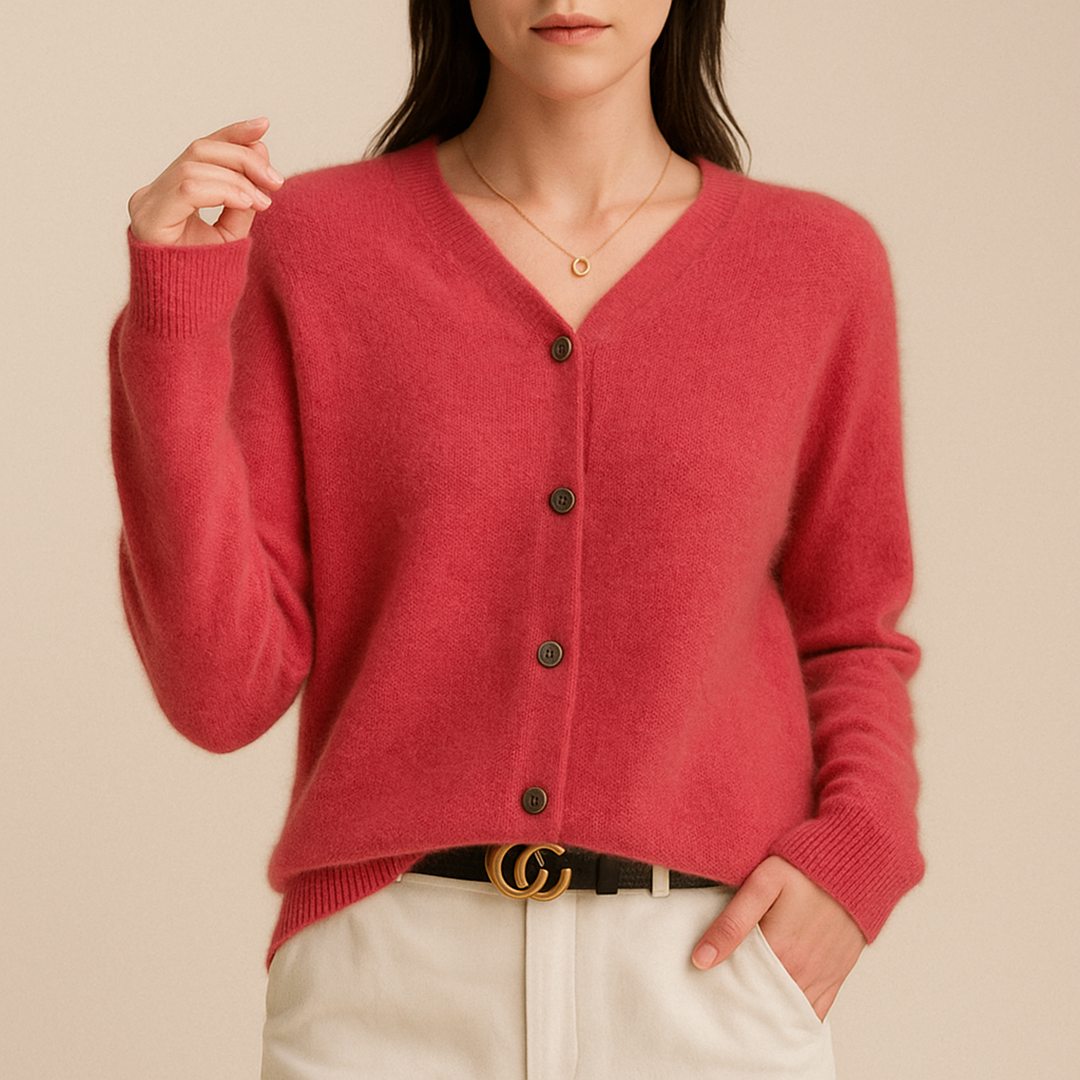 Damski Kardigan Na Guziki | Zimowy