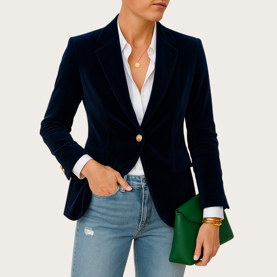 Damska Kurtka Flanelowa Z Guzikami | Długi Rękaw