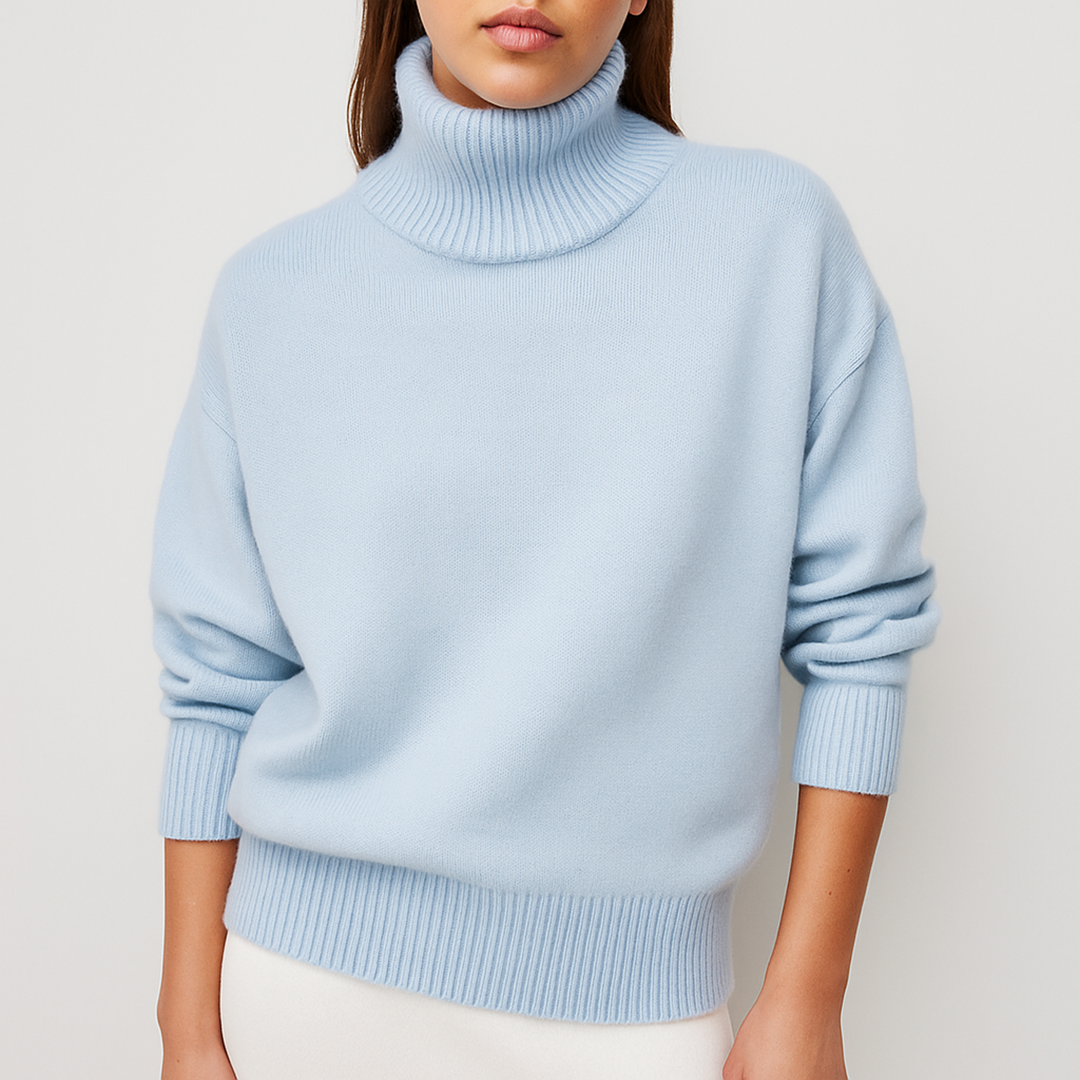 Damski Casualowy Długi Sweter | Golf