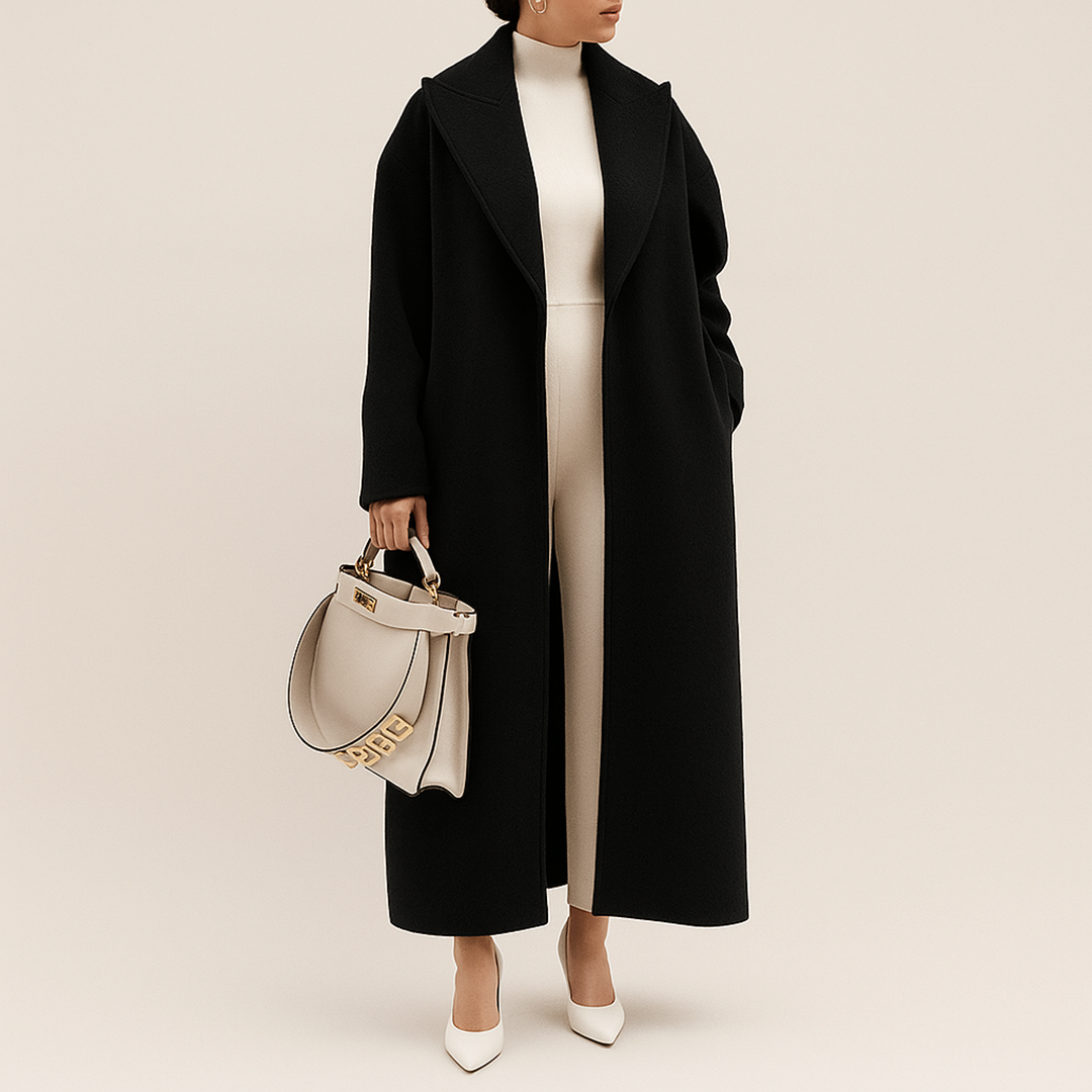 Damski Długi Casualowy Płaszcz | Oversize