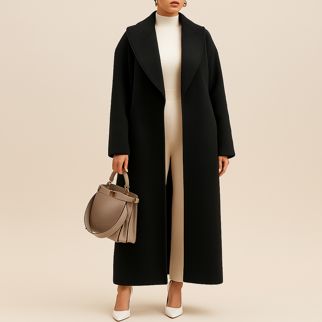 Damski Długi Casualowy Płaszcz | Oversize