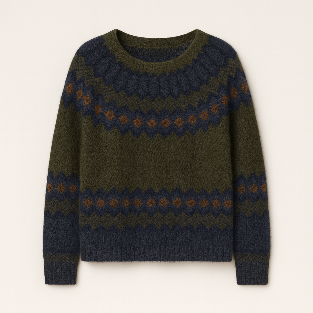 Damski Sweter Z Długim Rękawem | Dzianinowy