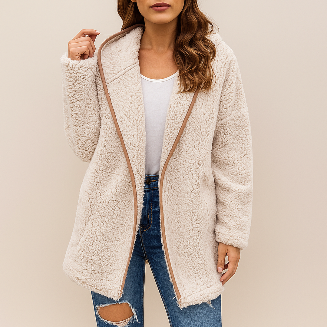 Damski Zimowy Kardigan | Długi