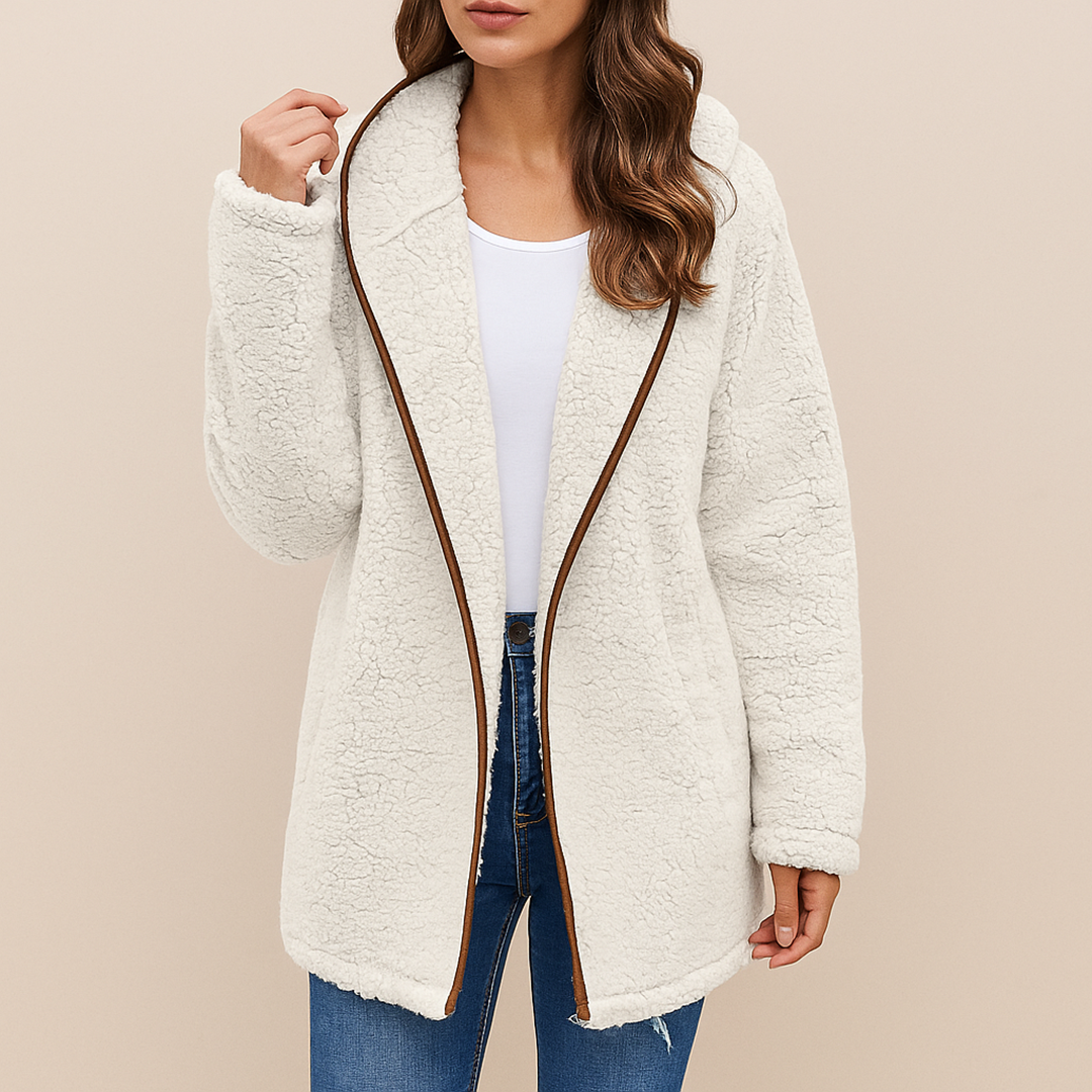 Damski Zimowy Kardigan | Długi