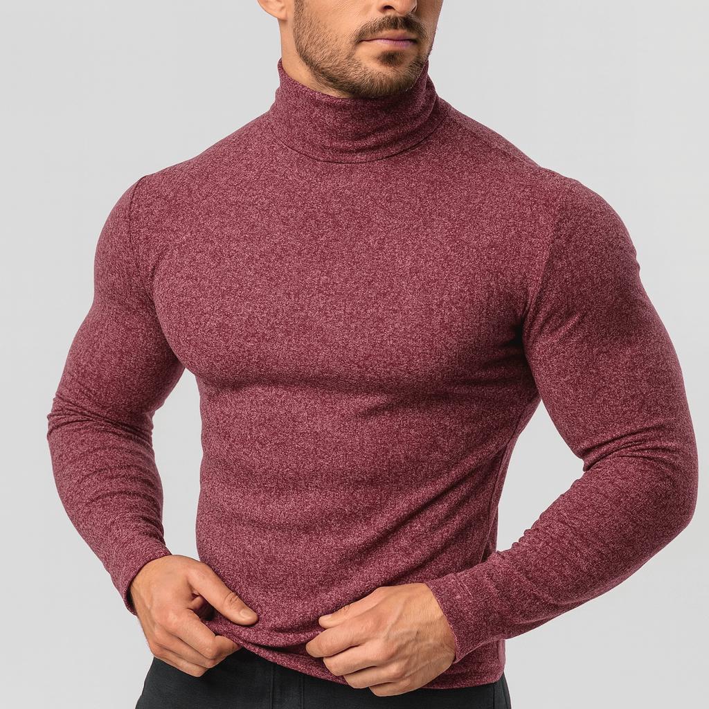 Dopasowana i przewiewna koszulka z golfem – niezbędny dla mężczyzn