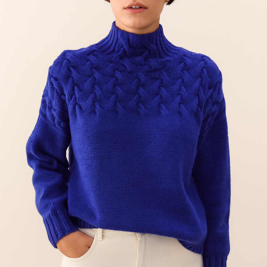 Dzianinowy Golf Dla Kobiet | Stylowy