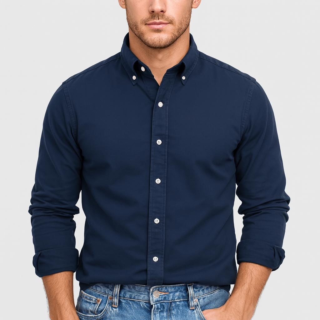 Elegancka koszula z długim rękawem dla pewnej elegancji i wygody