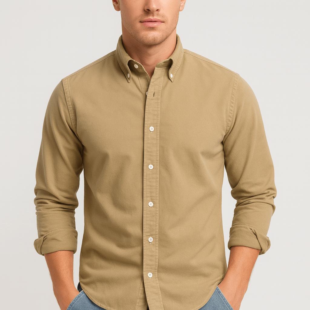 Elegancka koszula z długim rękawem dla pewnej elegancji i wygody