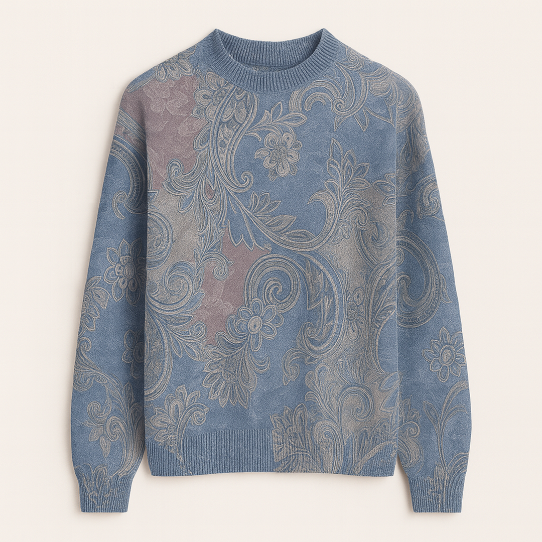 Damski Codzienny Sweter | Kwiatowy