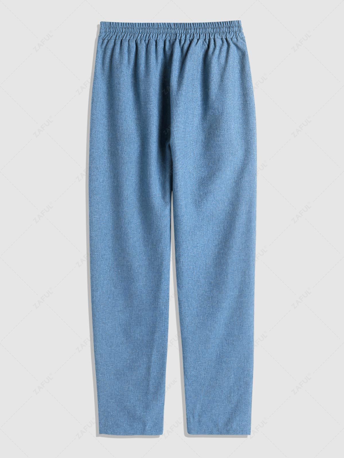 Kompletny zestawy z koszulą zapinaną na guziki i spodniami ze ściągaczem