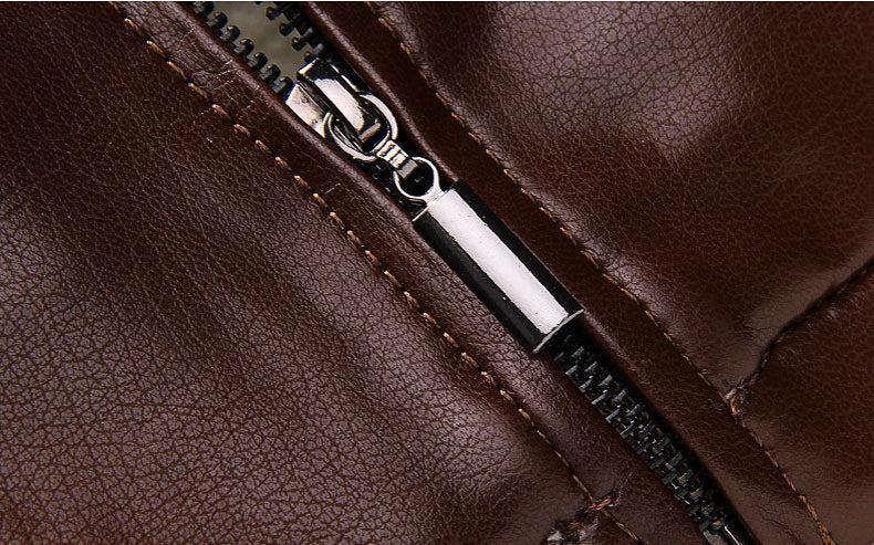 Kurtka skórzana w stylu western dla mężczyzn – dopasowana wodoodporna modna