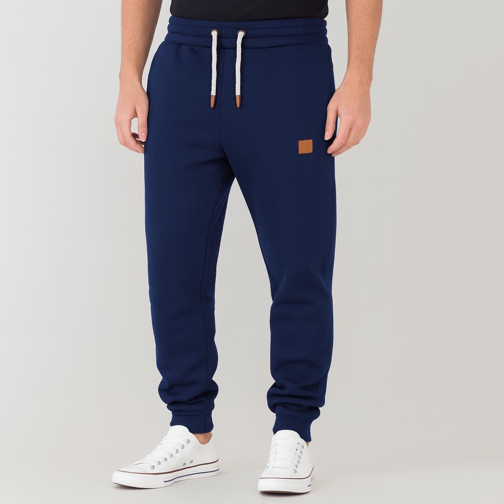 Lekkie bawełniane spodnie joggery dla mężczyzn - luźne, przewiewne, letnie