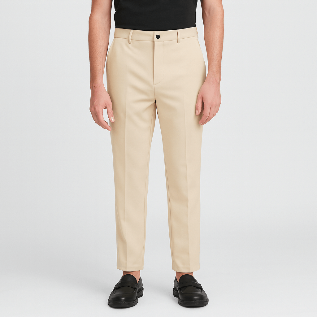 Elastyczne, wysokiej jakości spodnie dopasowane