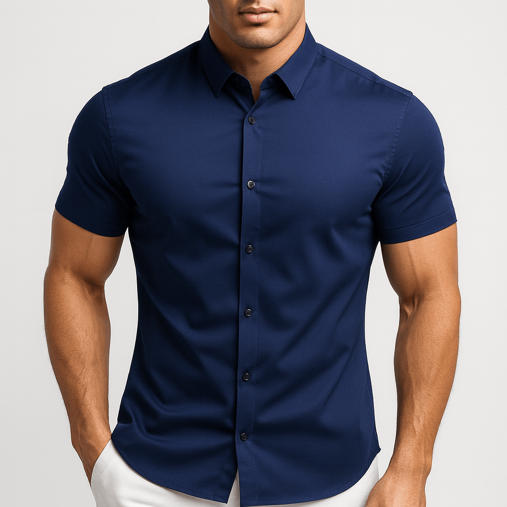 Elegancka koszula o dopasowanym kroju i dopasowanym kroju