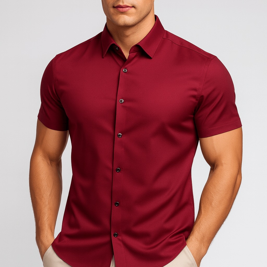 Elegancka koszula o dopasowanym kroju i dopasowanym kroju