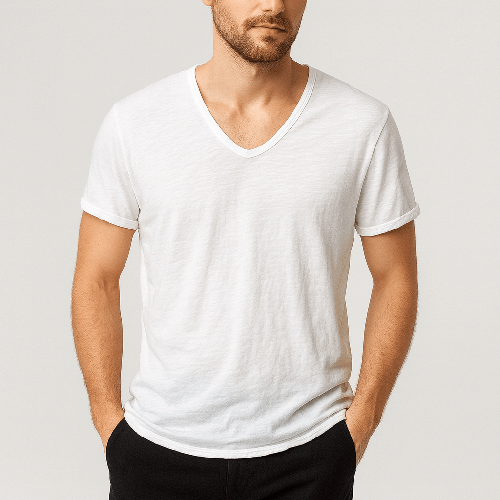 Klasyczna bawełniana koszula o dopasowanym kroju