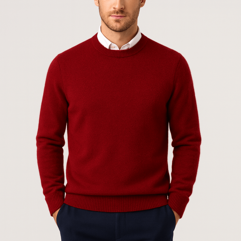 Klasyczny kaszmirowy sweter