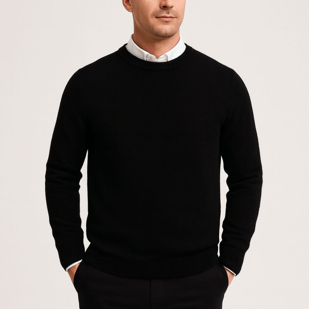 Klasyczny kaszmirowy sweter