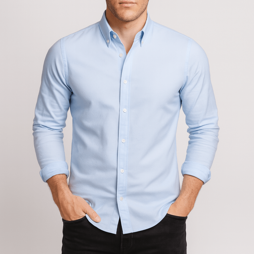 Koszula formalna z ukrytym zamkiem