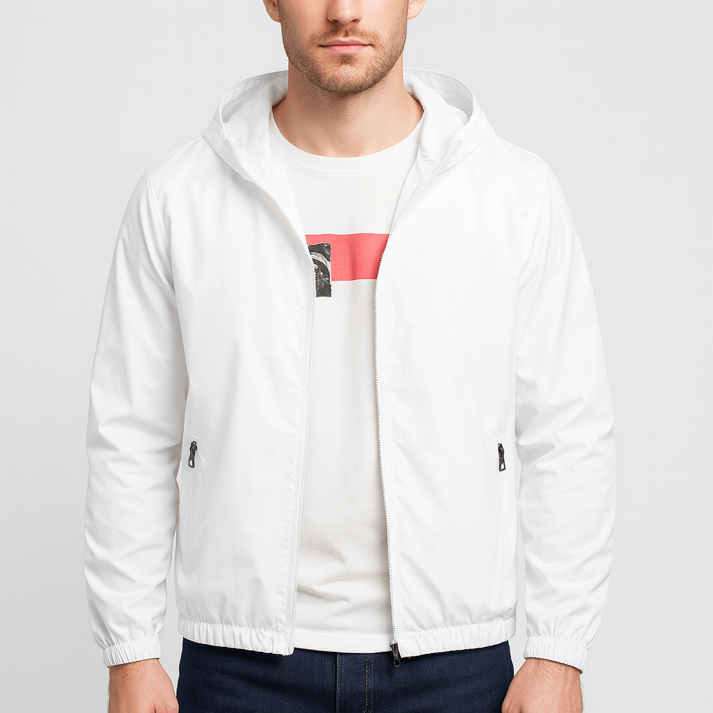 Lekka, wodoodporna kurtka wiatrówka