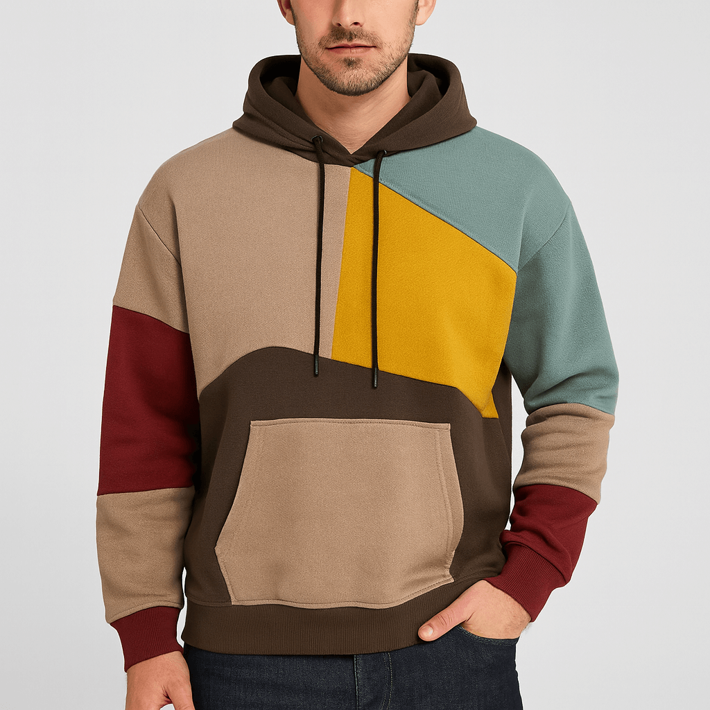 Luźna bluza z kapturem z ultramiękkiego materiału