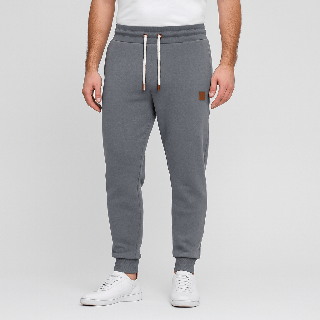 Luźne spodnie dresowe z kieszeniami