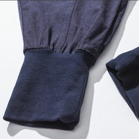 Luźne spodnie dresowe ze ściągaczem