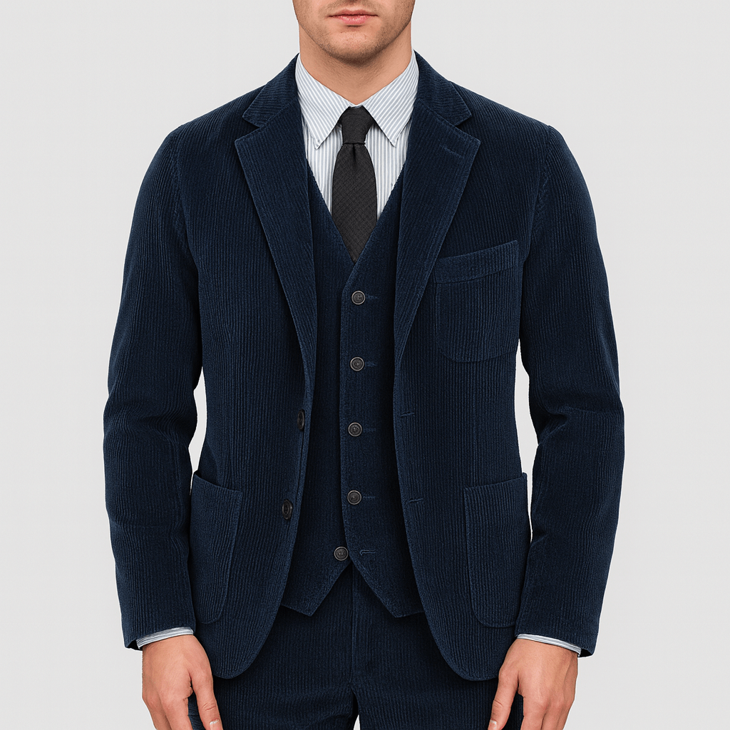 Marynarka bawełniana vintage z klapami