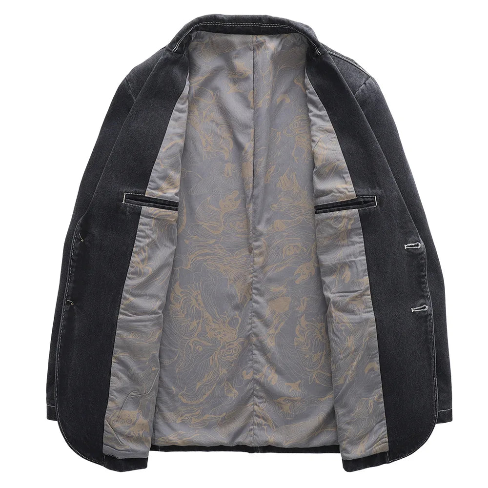 Miejska blezery dżinsowa