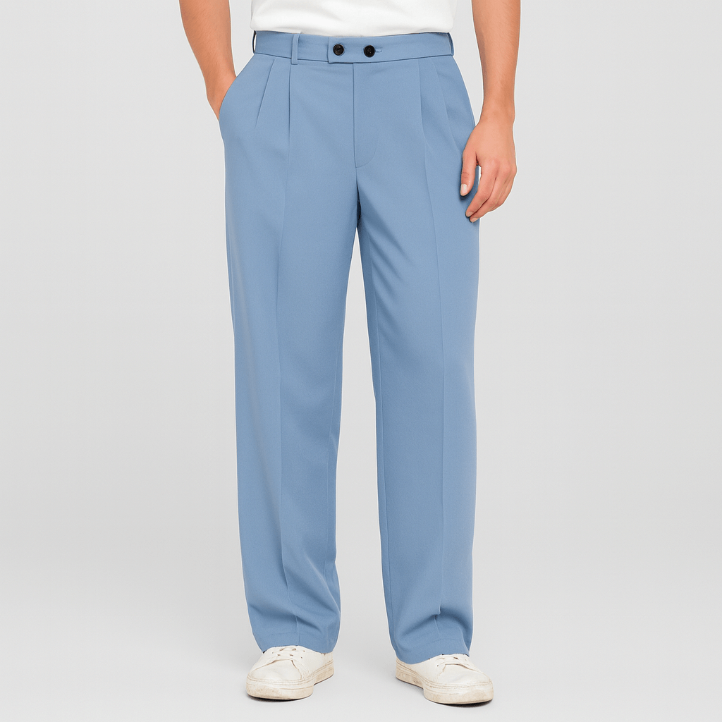 Oddychające, luźne spodnie z szerokimi nogawkami