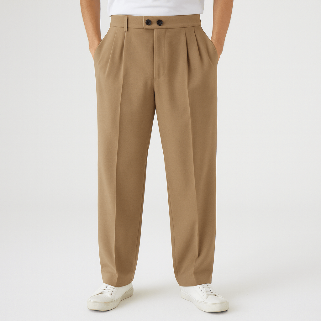 Oddychające, luźne spodnie z szerokimi nogawkami