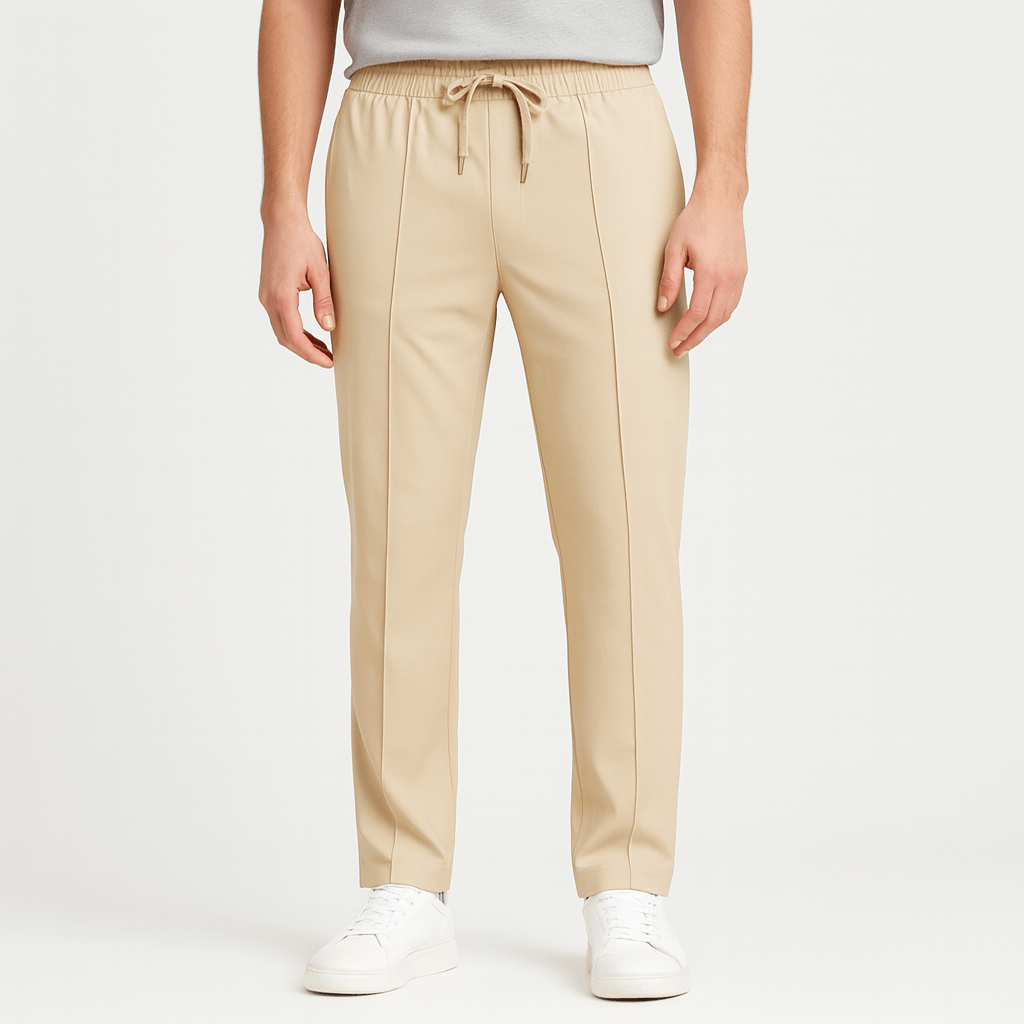 Oddychające spodnie dresowe ze ściągaczem