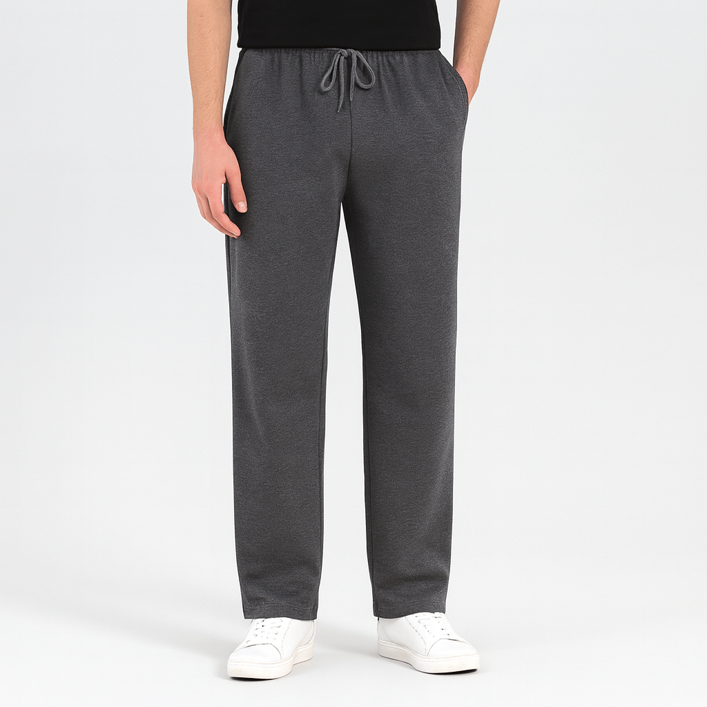 Spodnie dresowe z regulowaną talią i kieszeniami bocznymi