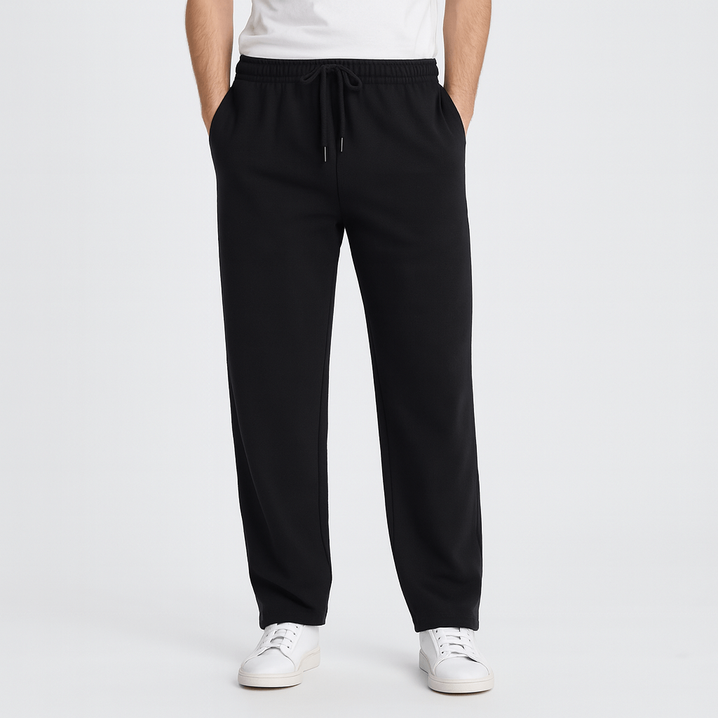 Spodnie dresowe z regulowaną talią i kieszeniami bocznymi