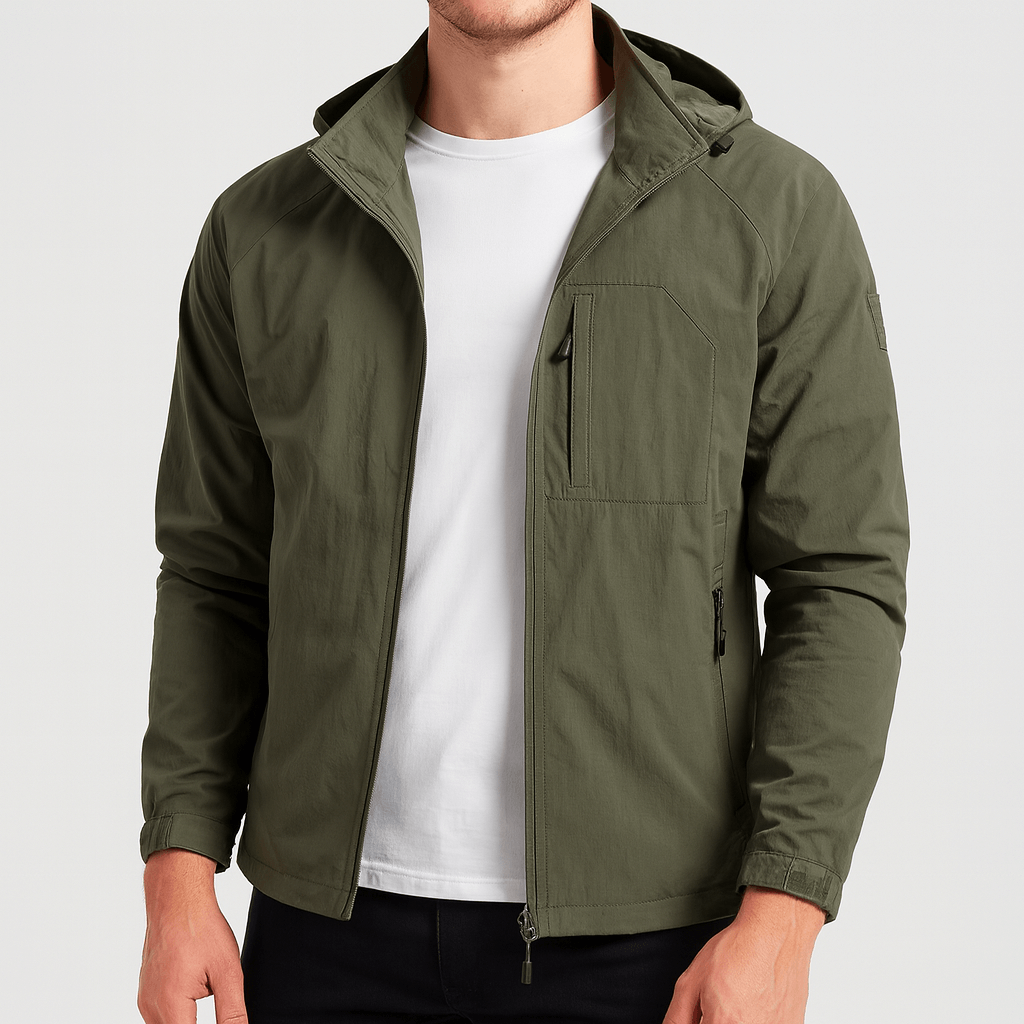 Wodoodporna, oddychająca kurtka wiatrówka