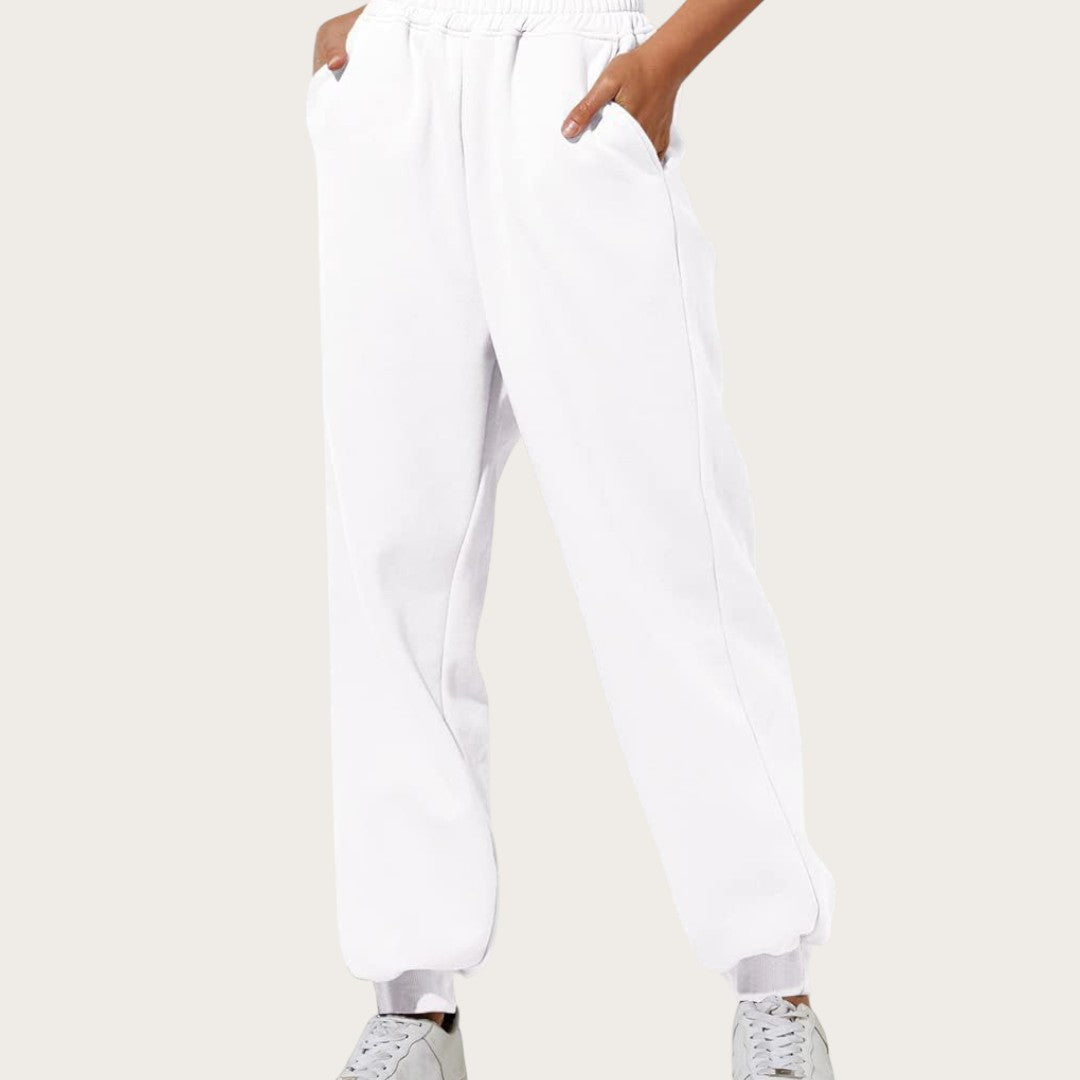 Damskie Spodnie Dresowe | Z Kieszenią