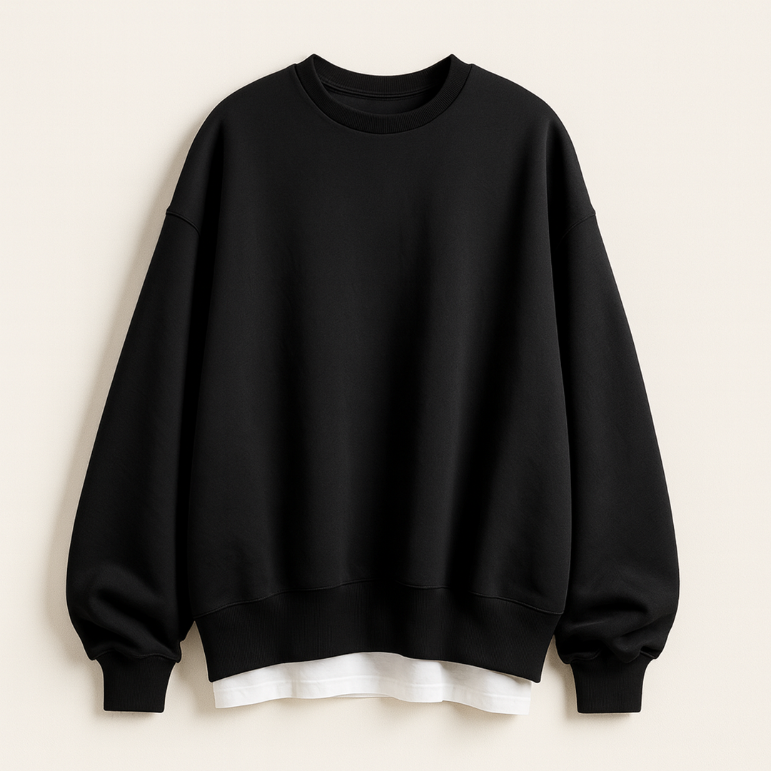 Oversize Bluza Damska | Długi Rękaw