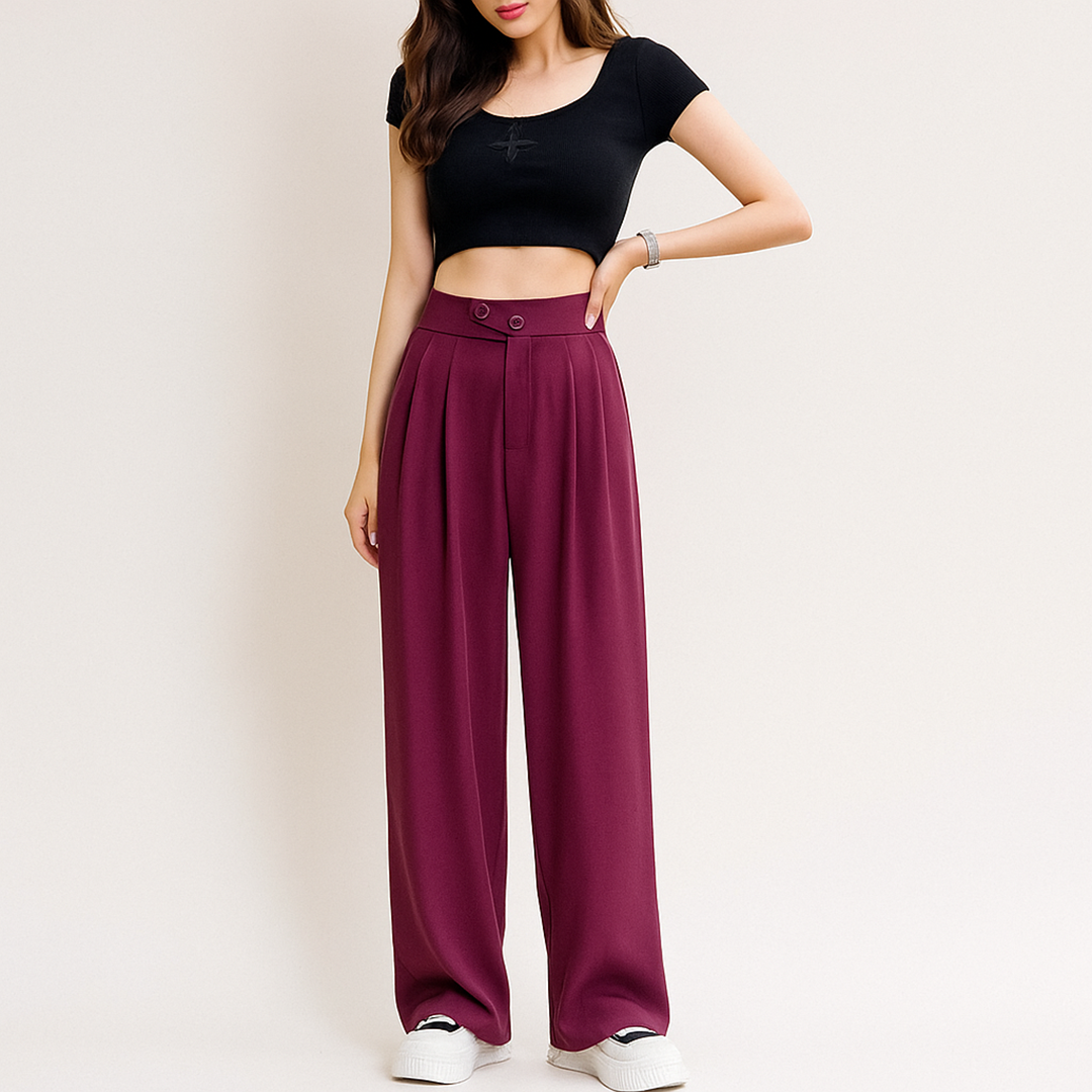 Spodnie Z Wysokim Stanem Dla Kobiet | Nowoczesne